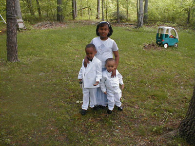 Monique, Malik, & Malcom (April 2000)